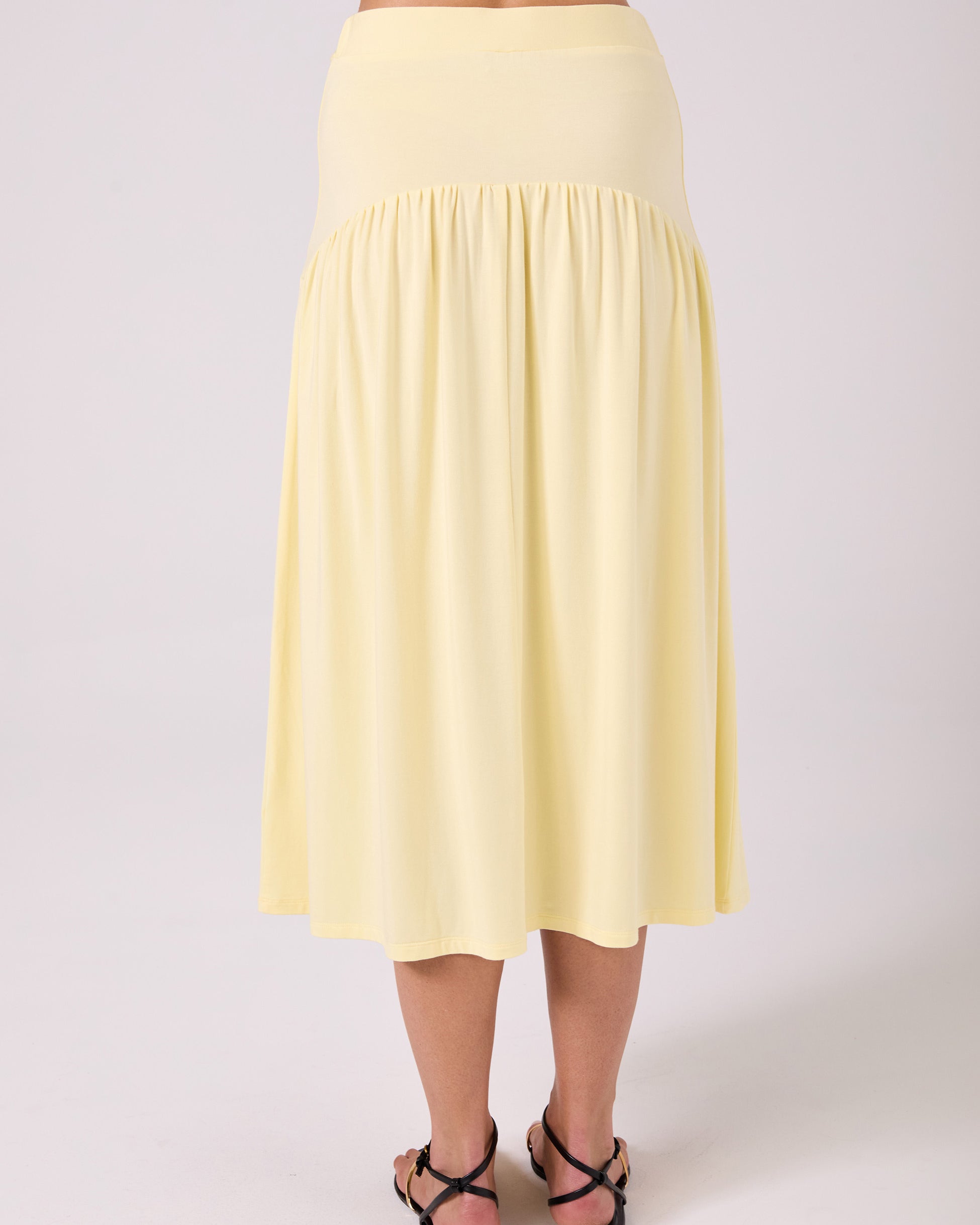 Clara Skirt - Pastel Yellow