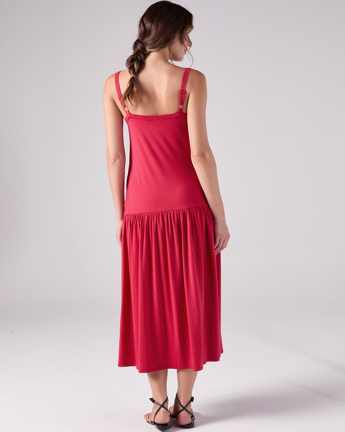 Alma Dress - Cherry