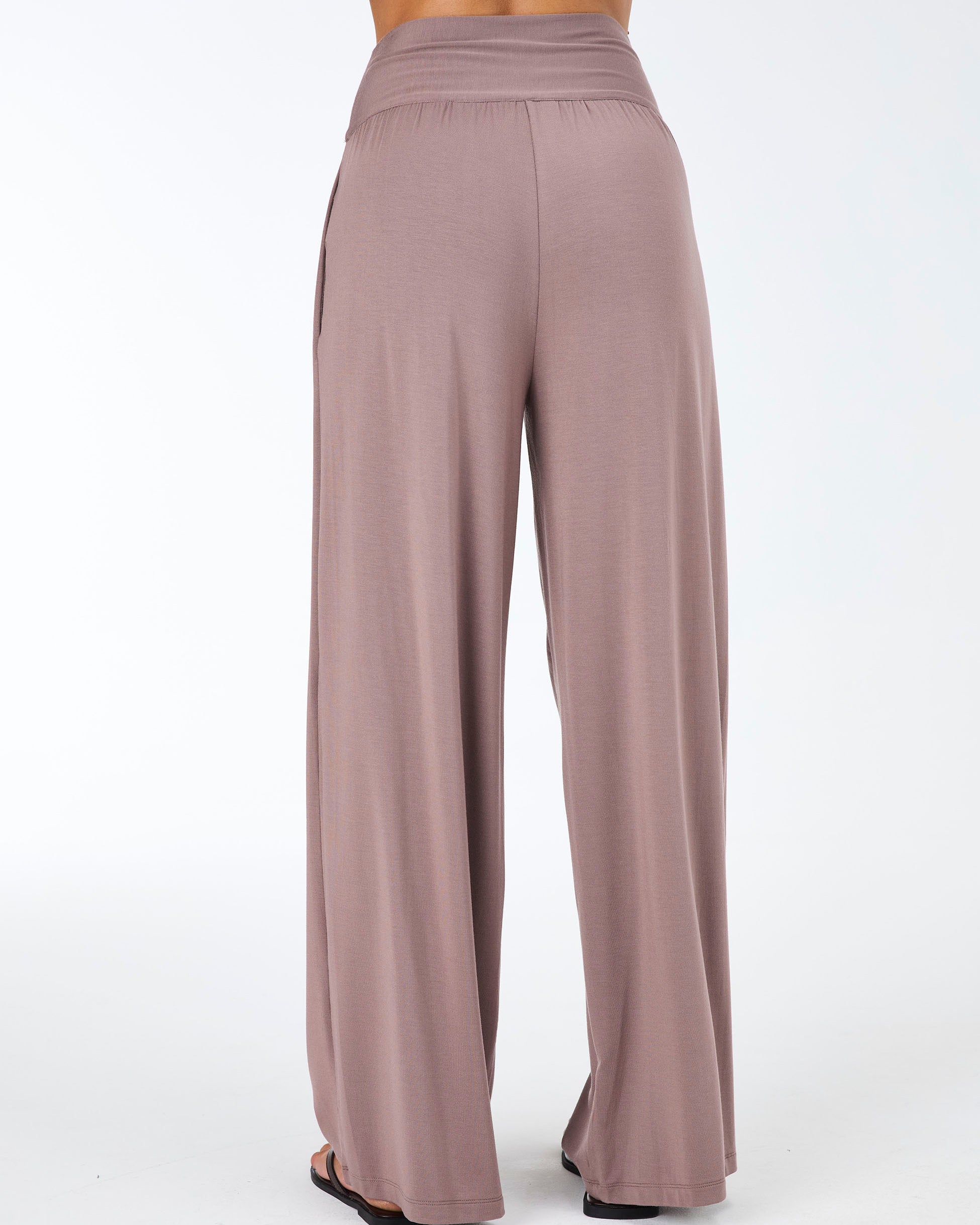 Nomad Modal Wide Leg Pant - Taupe