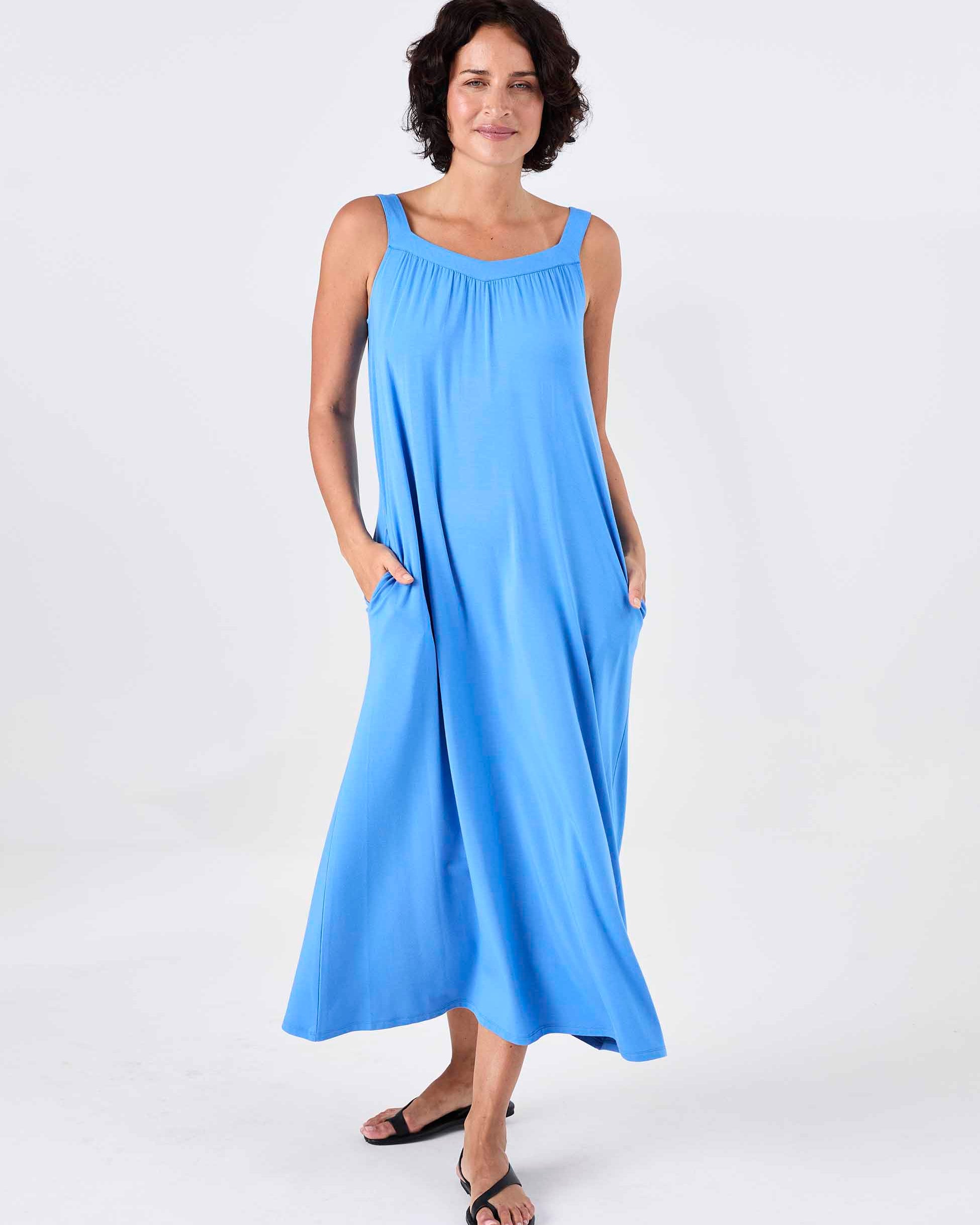 Haze Dress - Cobalt