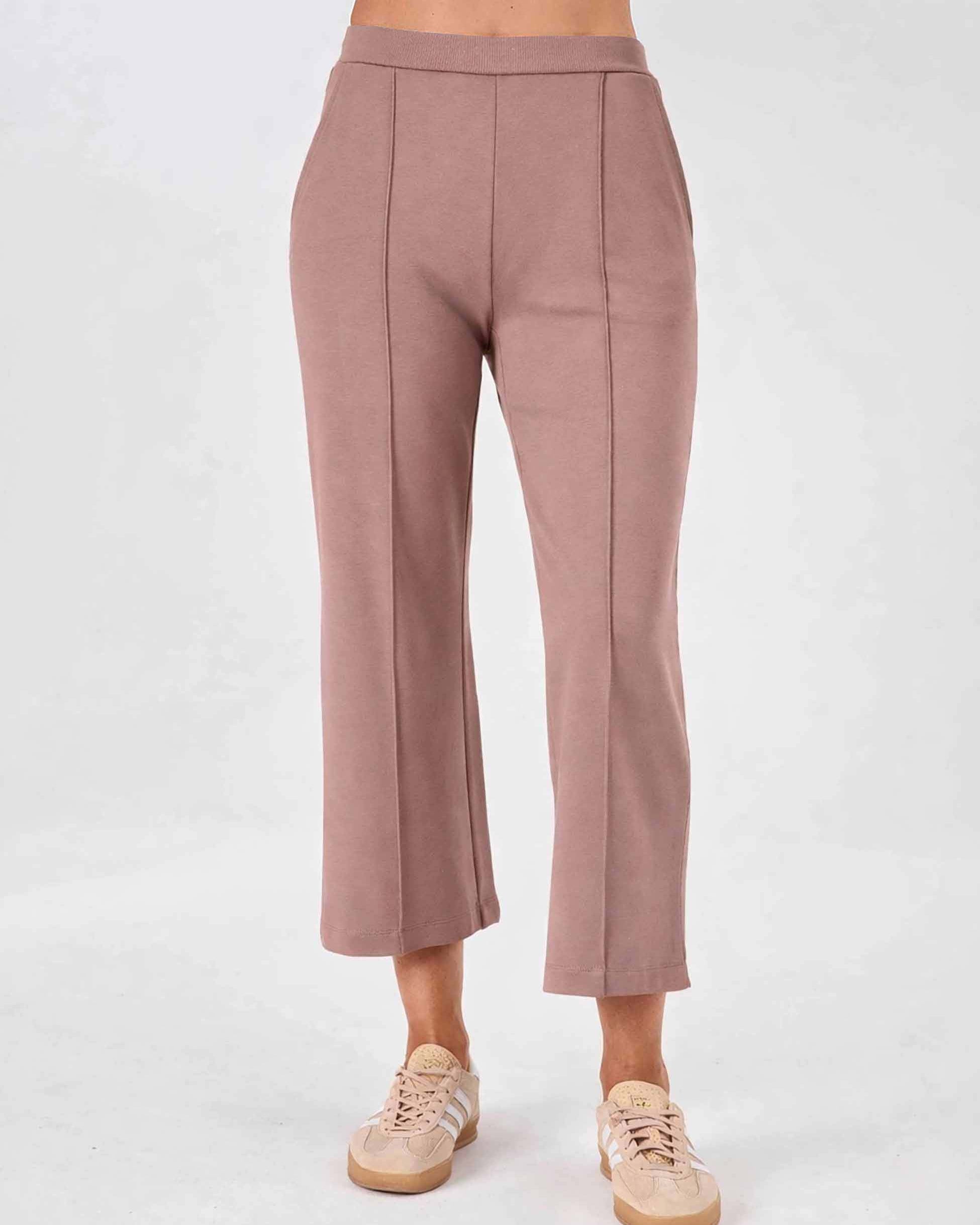 Suit Up Athleisure Pant - Taupe