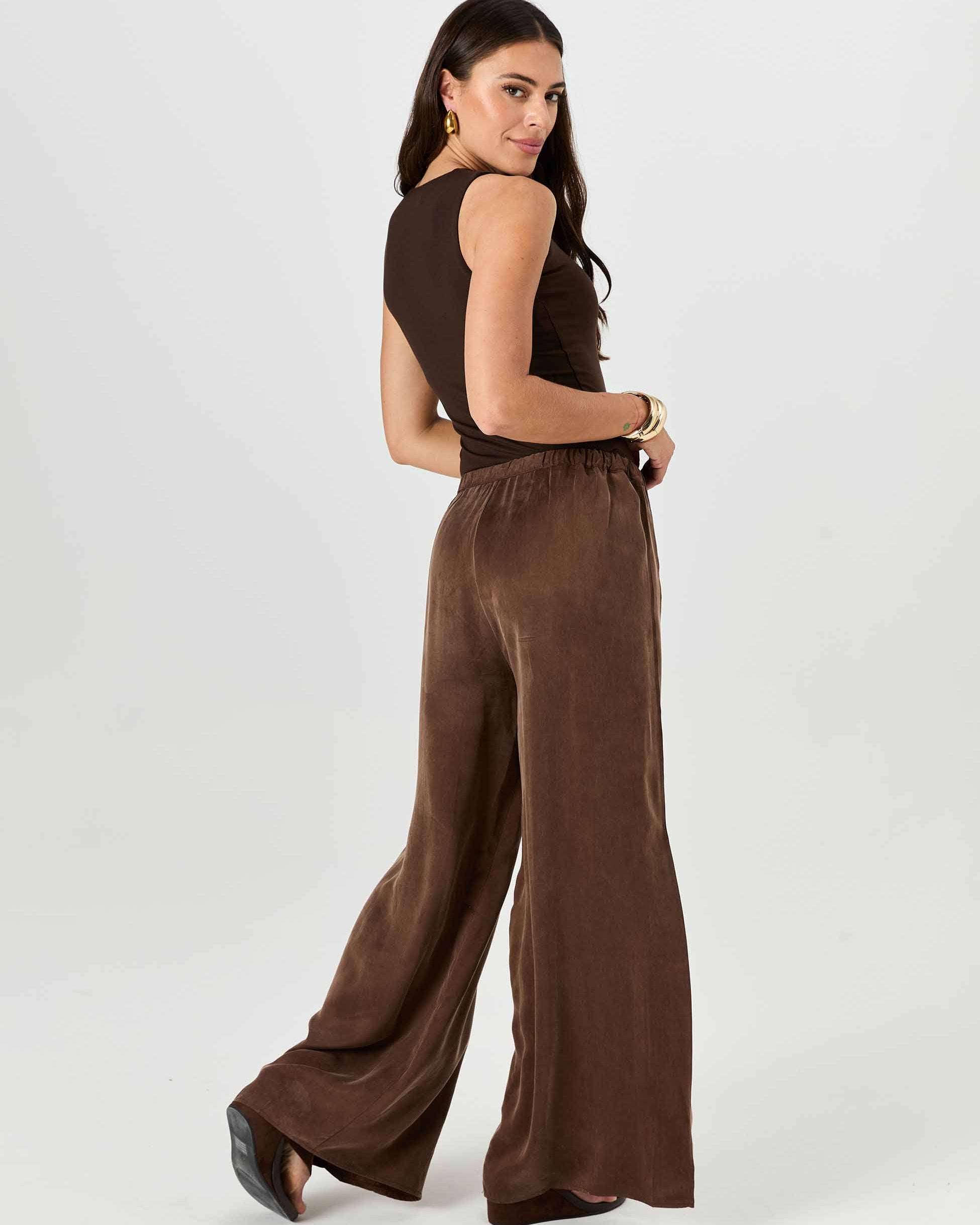 Frederica Pants Mocha