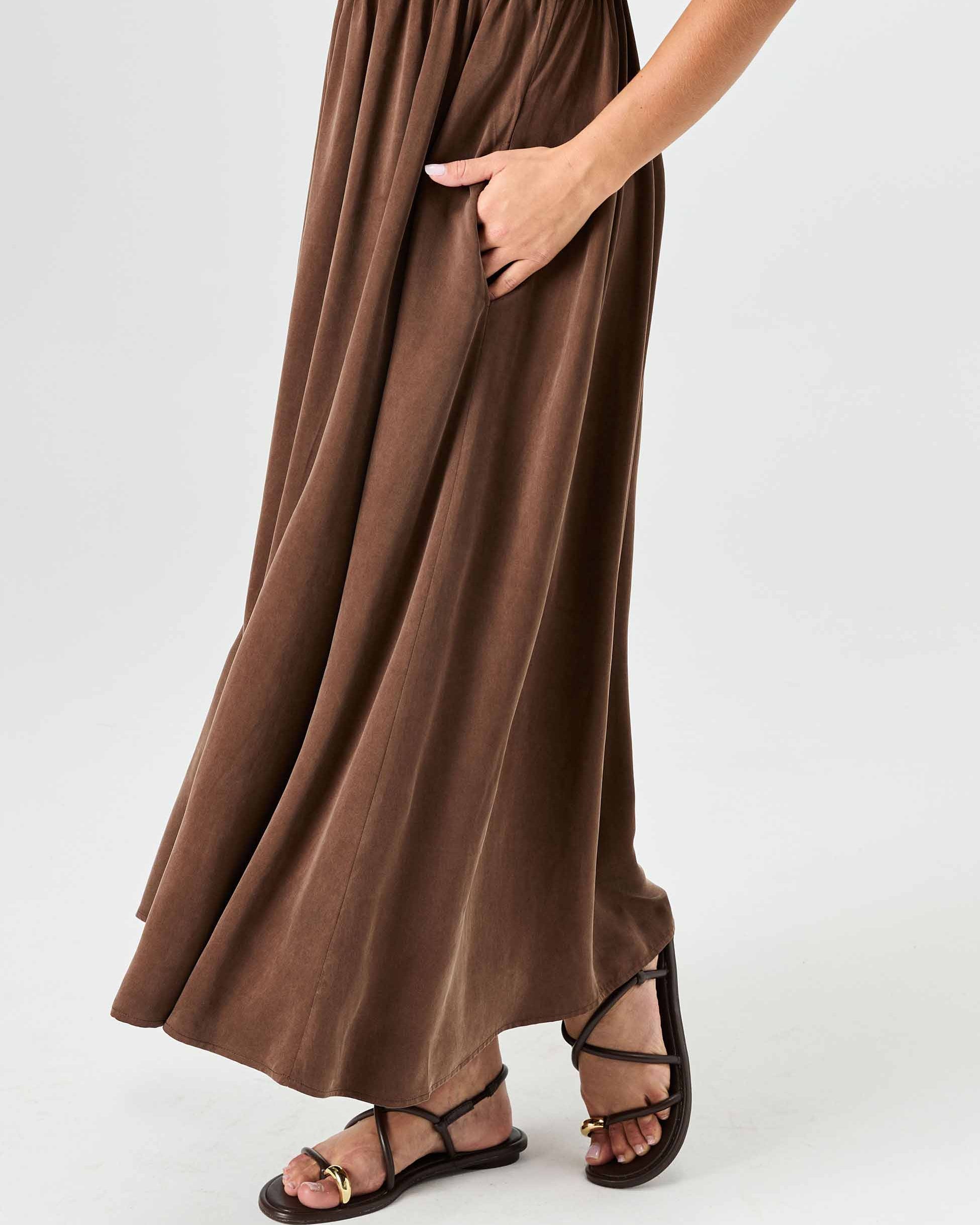 Luna Dress - Mocha