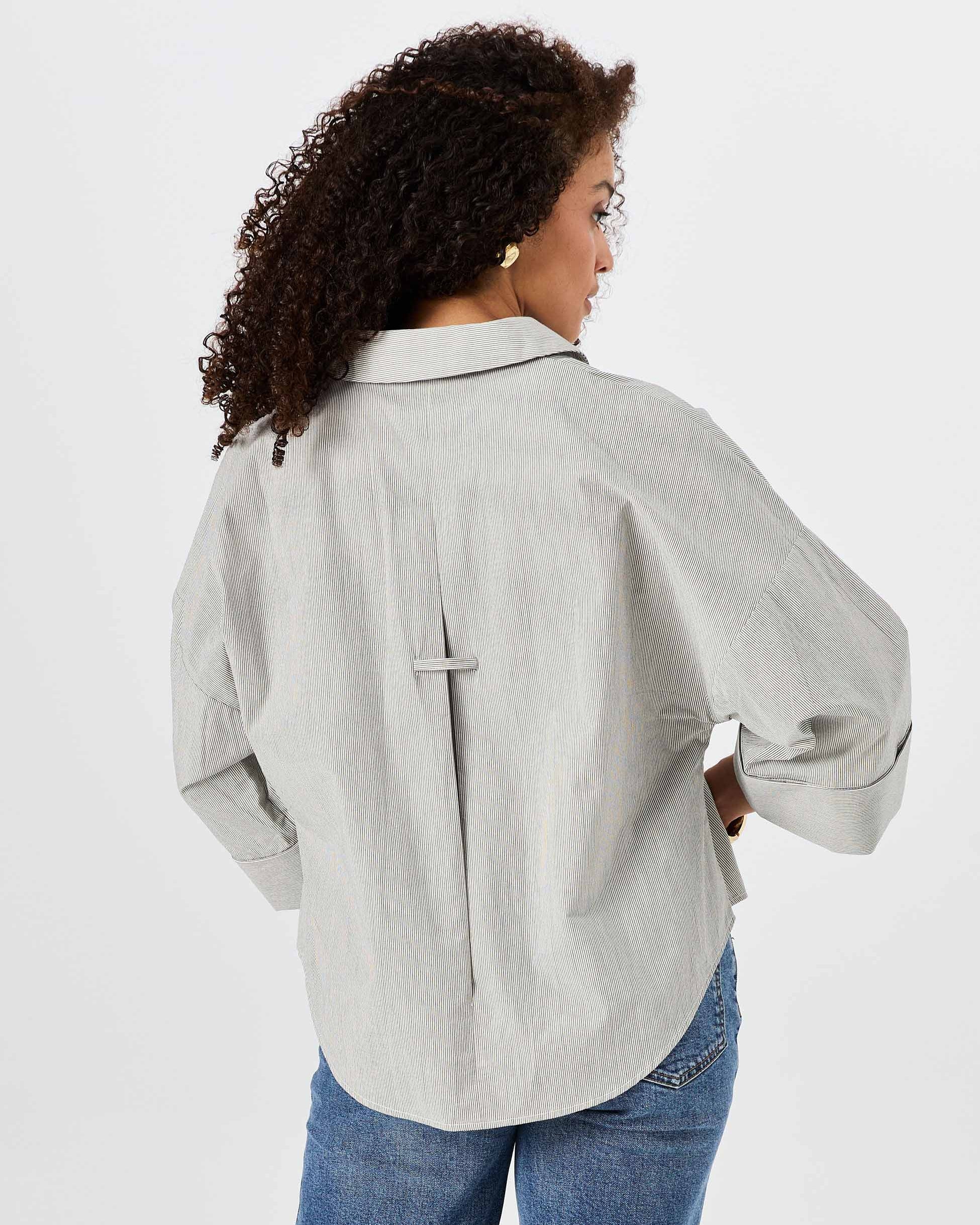 The Element Shirt - Black & White Stripe