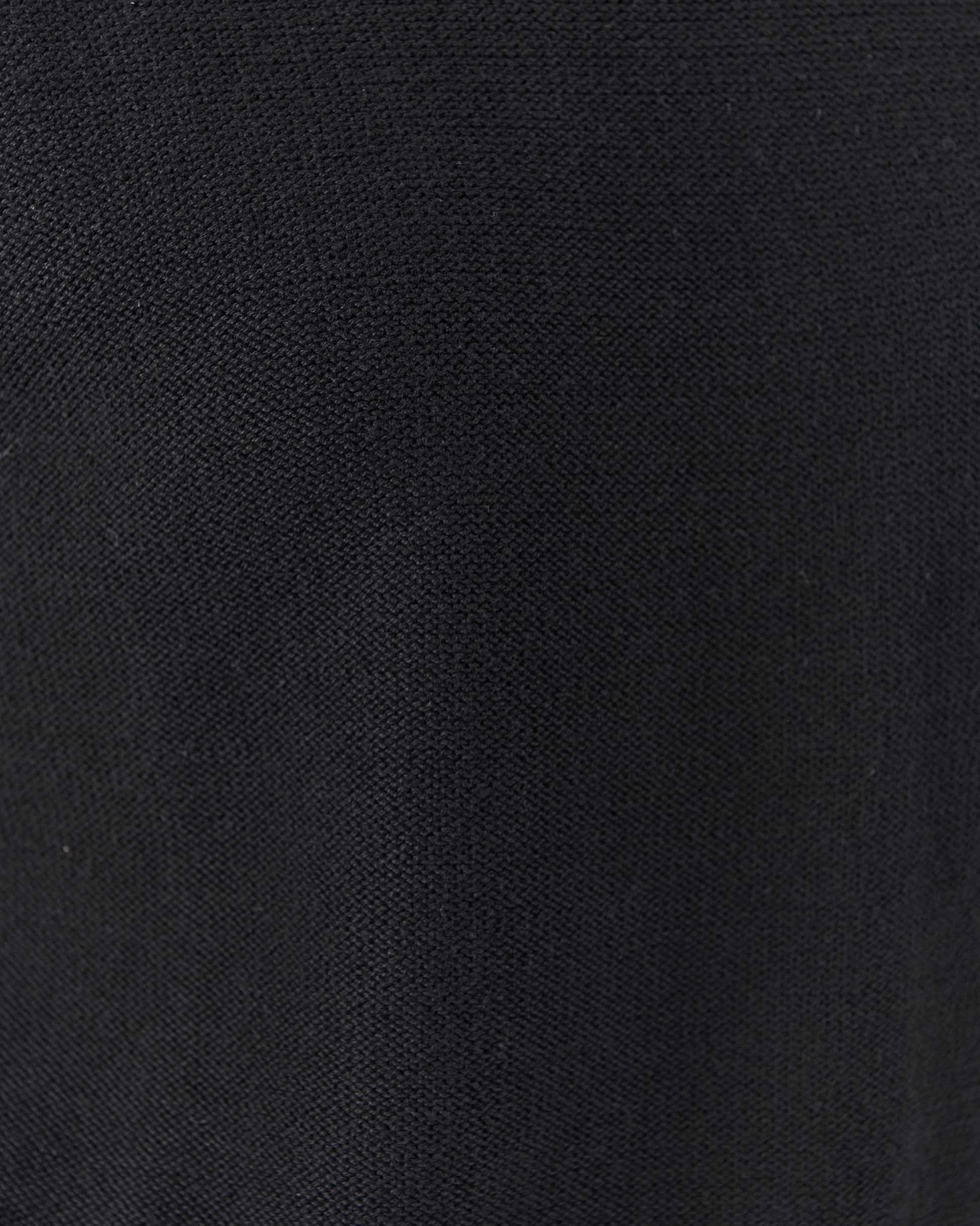 Lee Cotton Knit Vest- Black