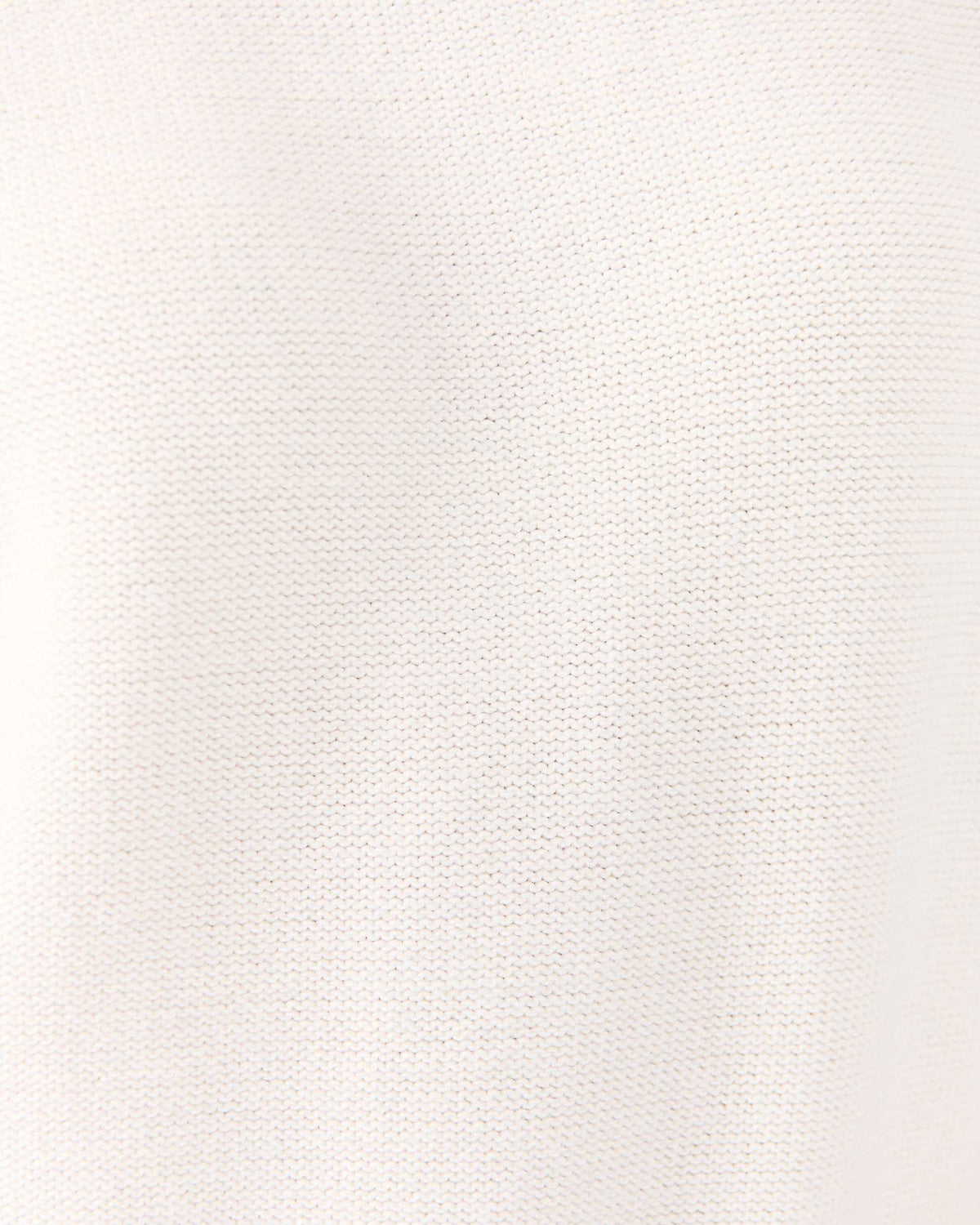 Lee Cotton Knit Vest- Soft White