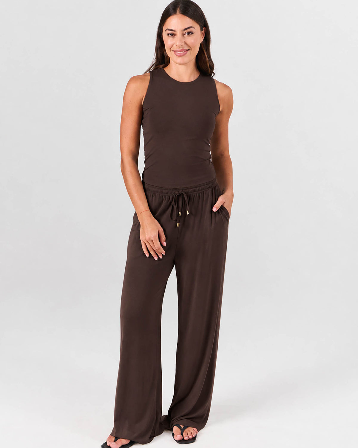 Modal Lounge Pant - Coffee Bean