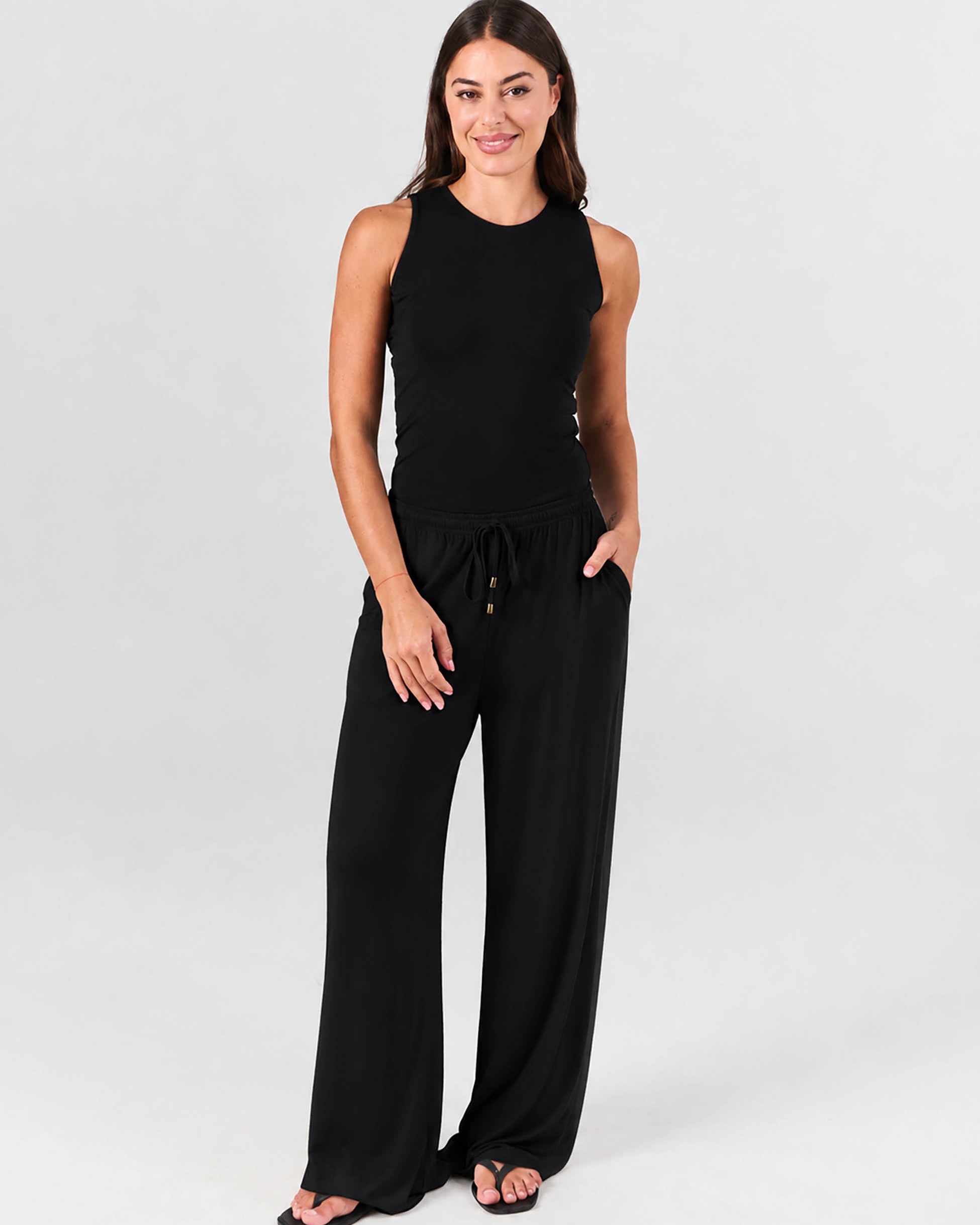 Modal Lounge Pant - Black