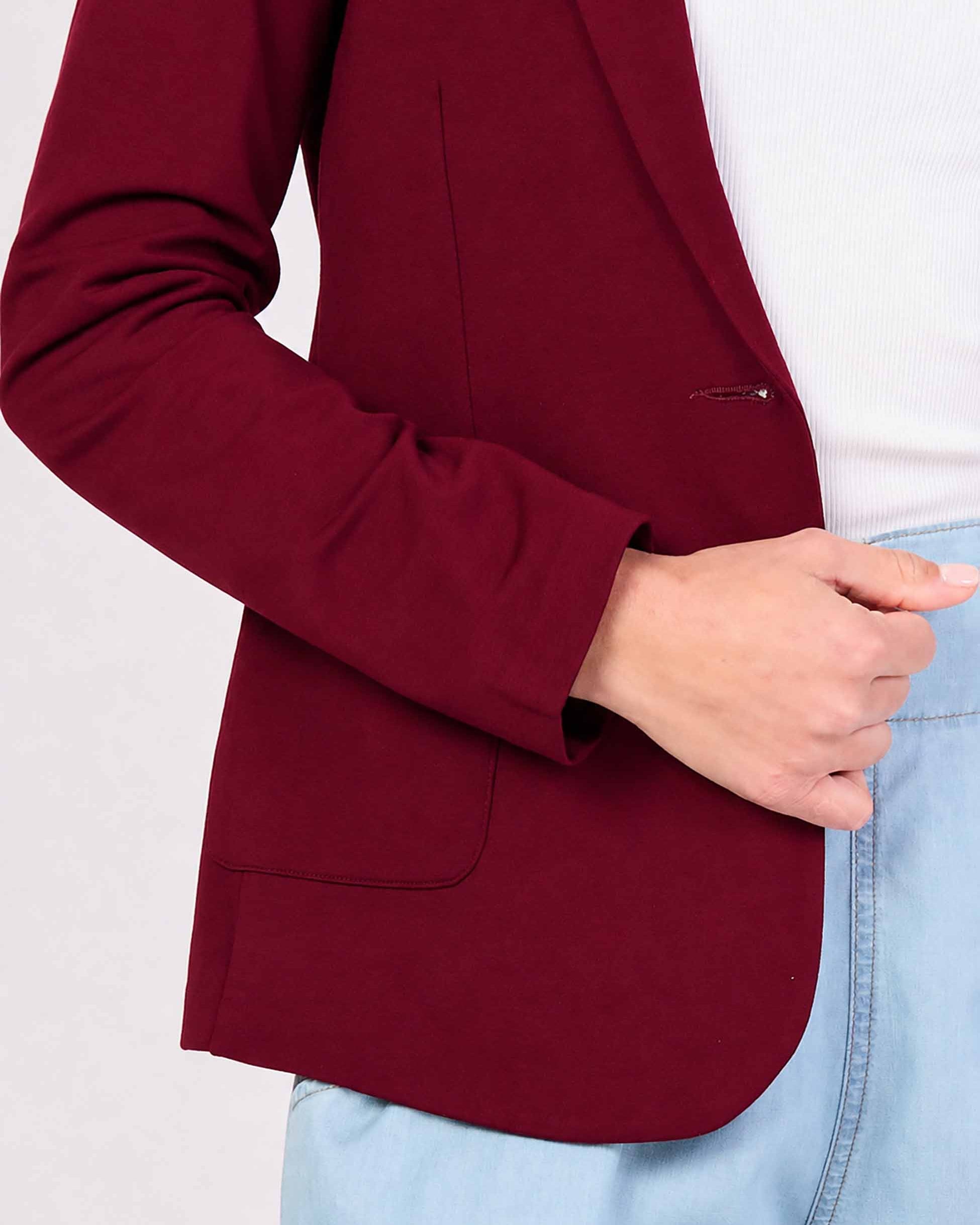 The Classic Jacket - Sangria