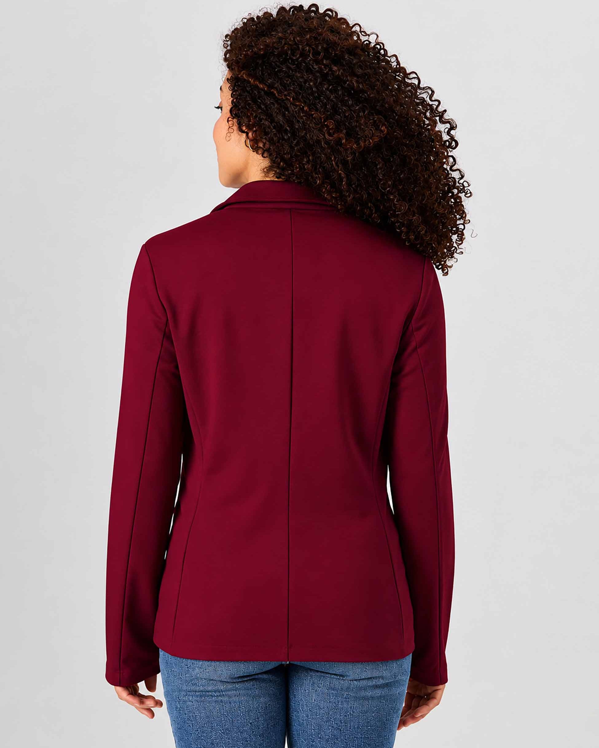 The Classic Jacket - Sangria