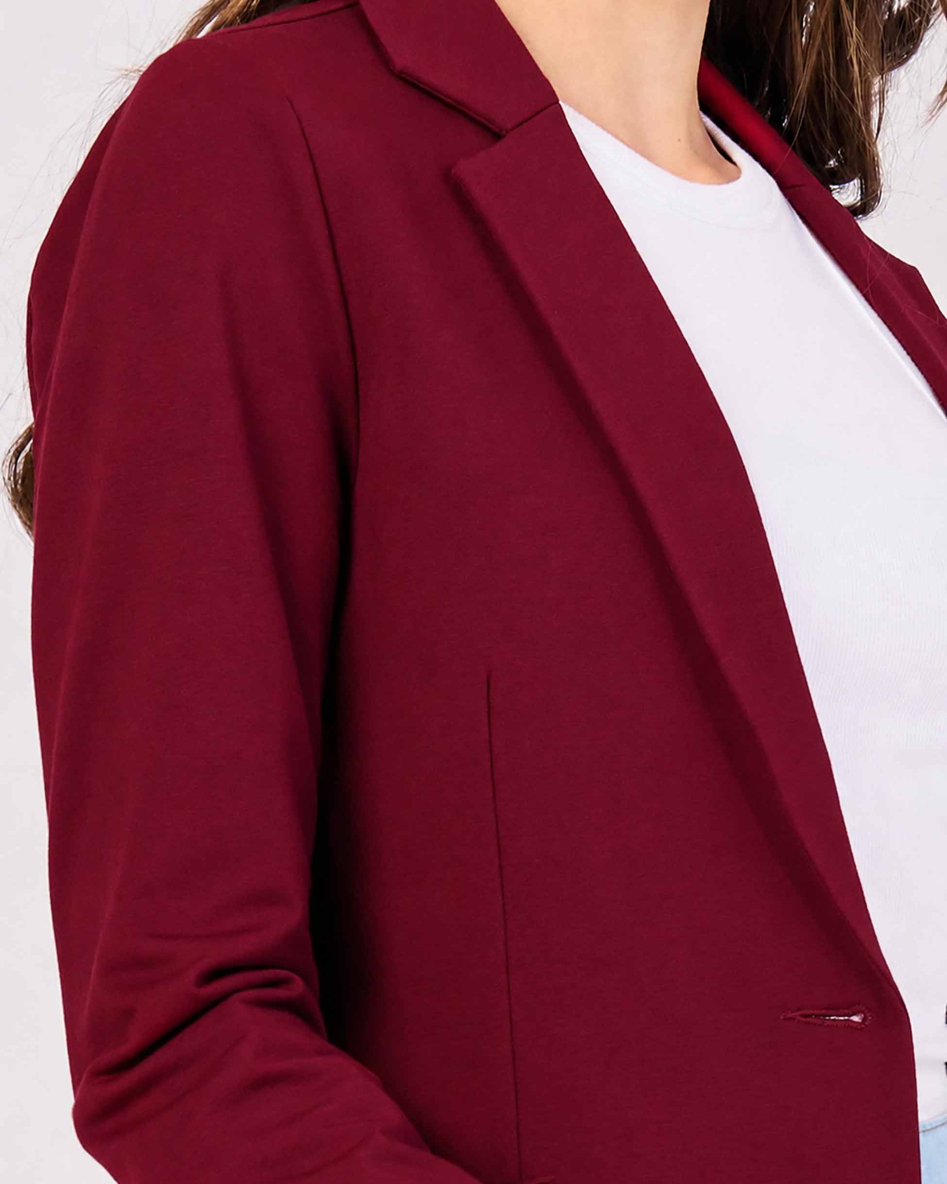 The Classic Jacket - Sangria