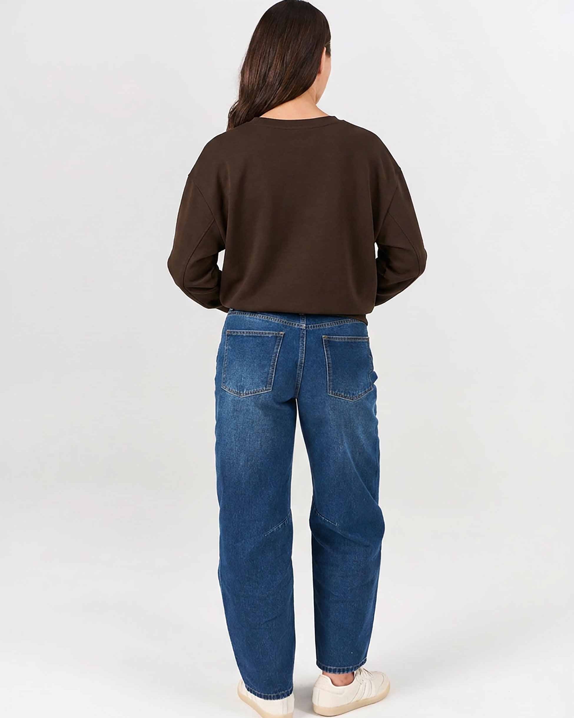 Samara Sweatshirt - Coffee Bean