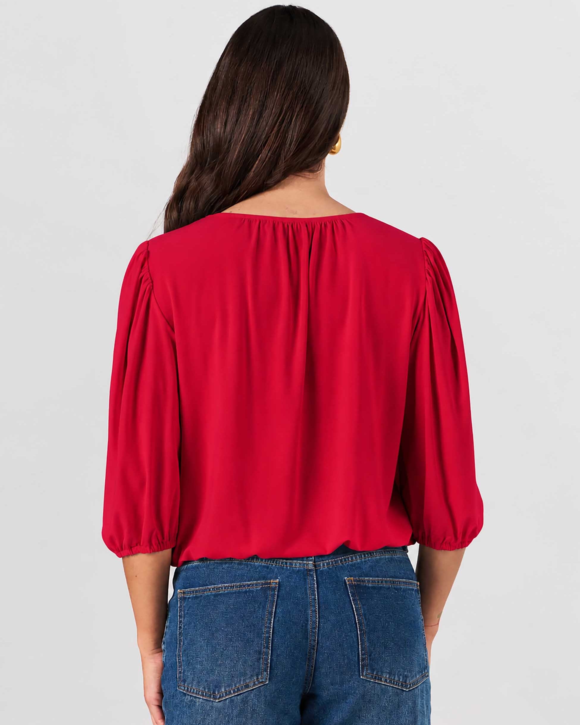 Millie Modal Top - Cherry