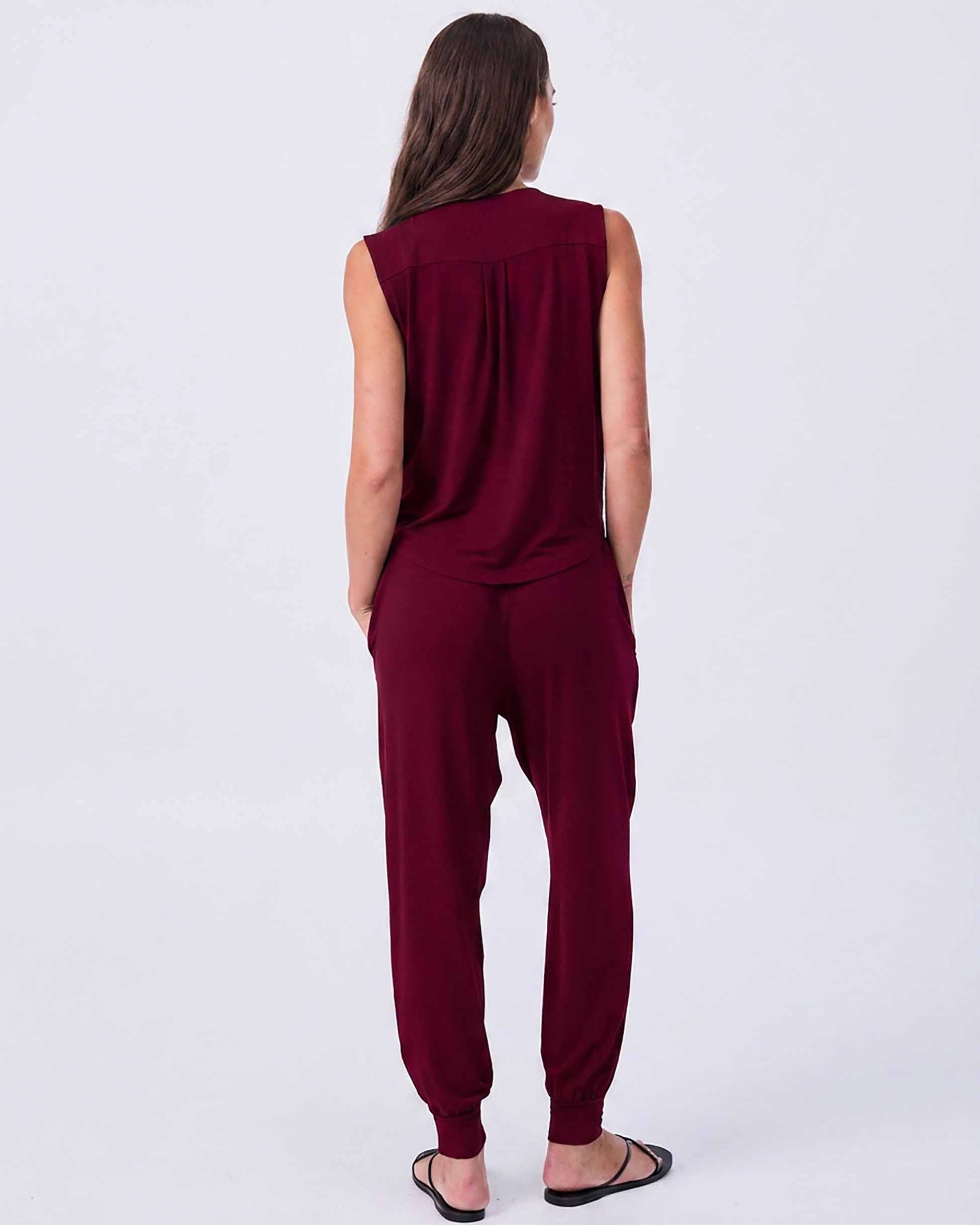 Nomad Relax Pant - Sangria