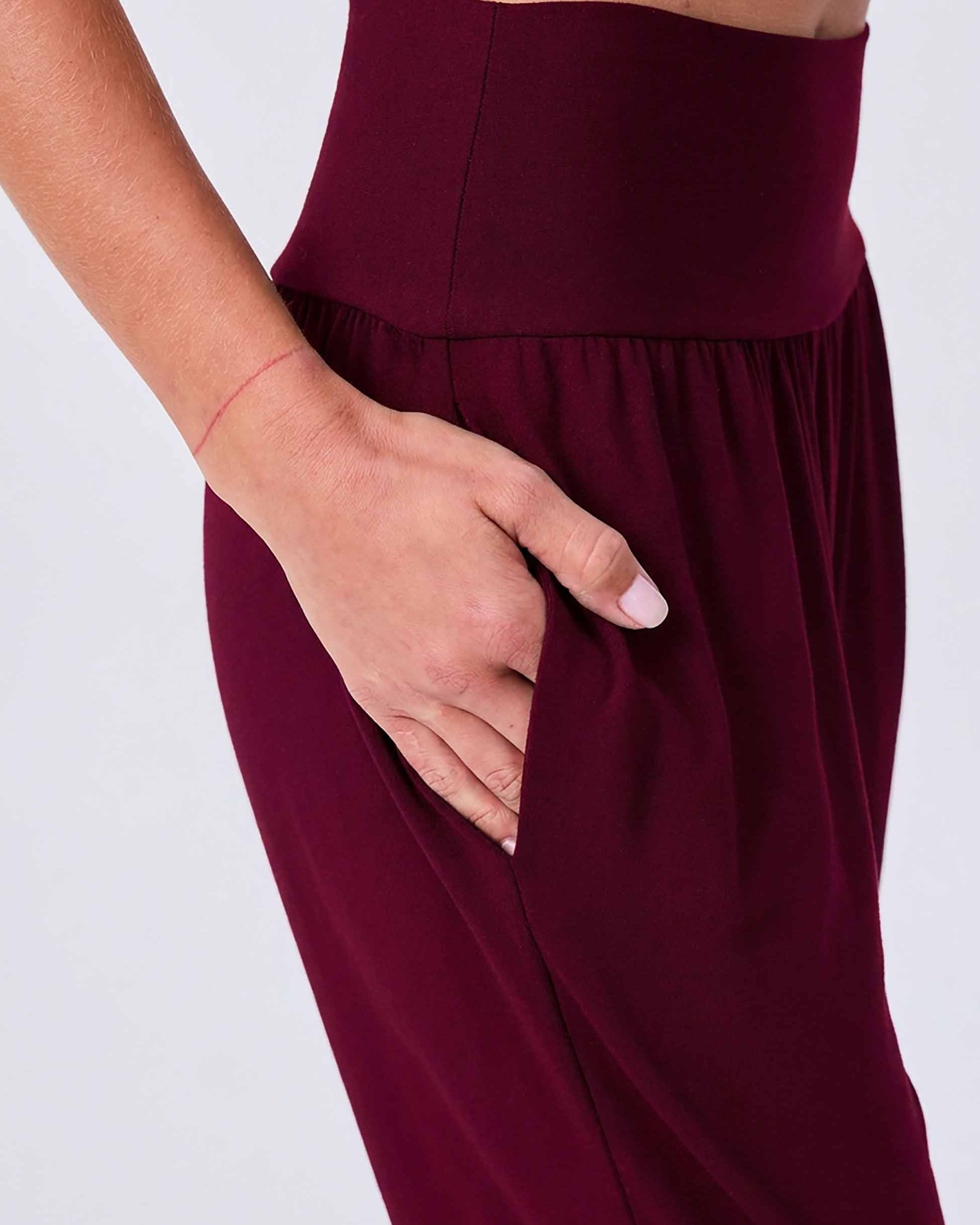Nomad Relax Pant - Sangria