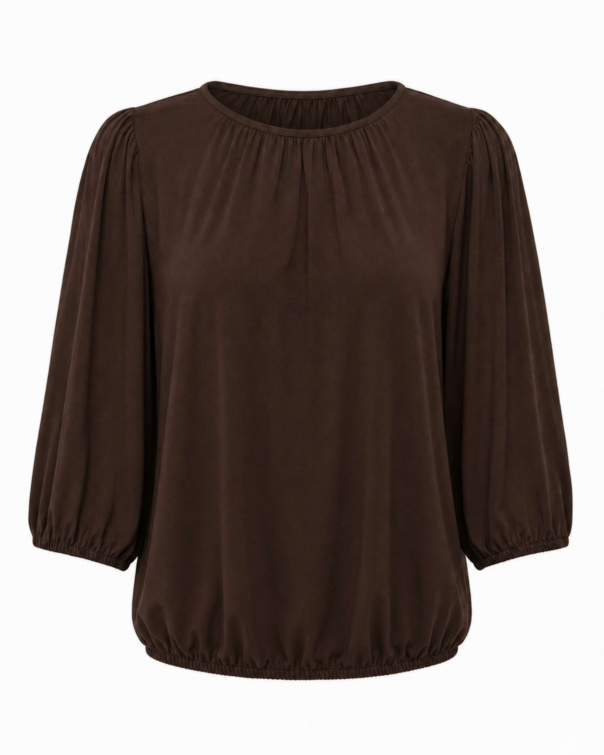 Millie Modal Top - Coffee Bean