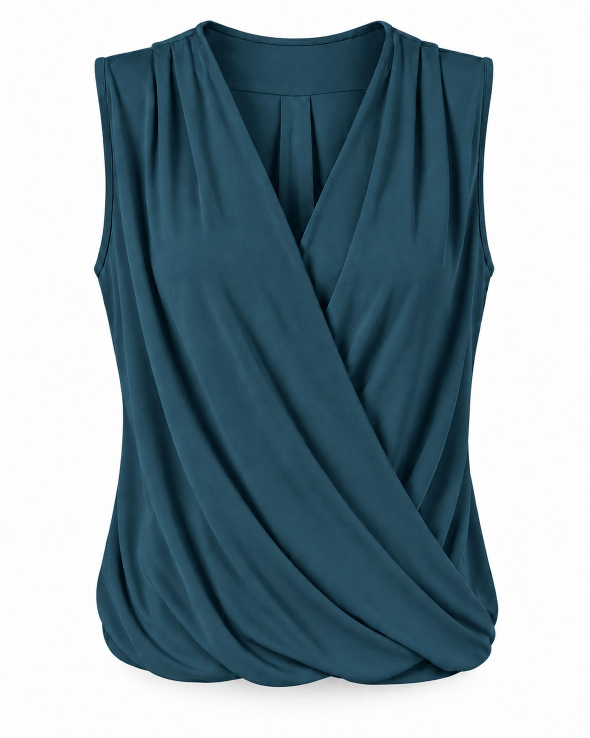 Athena Drape Top - Teal