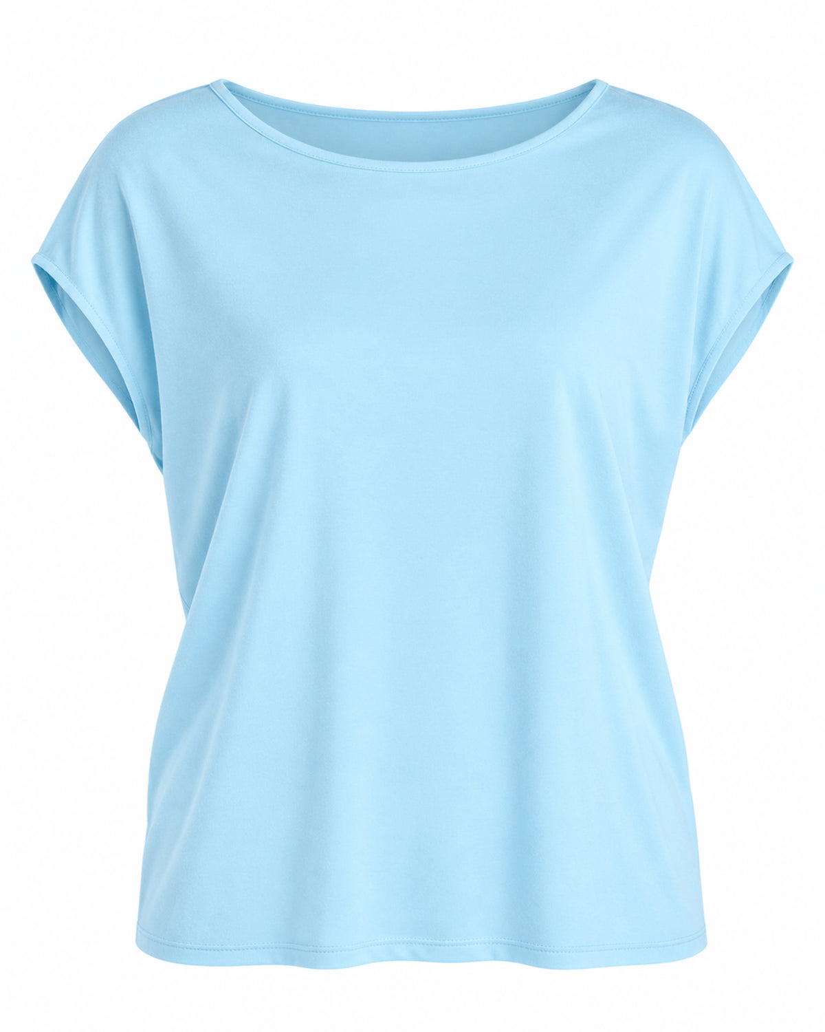 Modal Luxe Layer Tee - Airy Blue