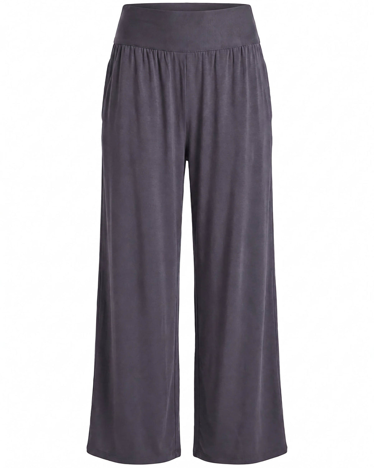 Nomad Modal Wide Leg Pant - Charcoal