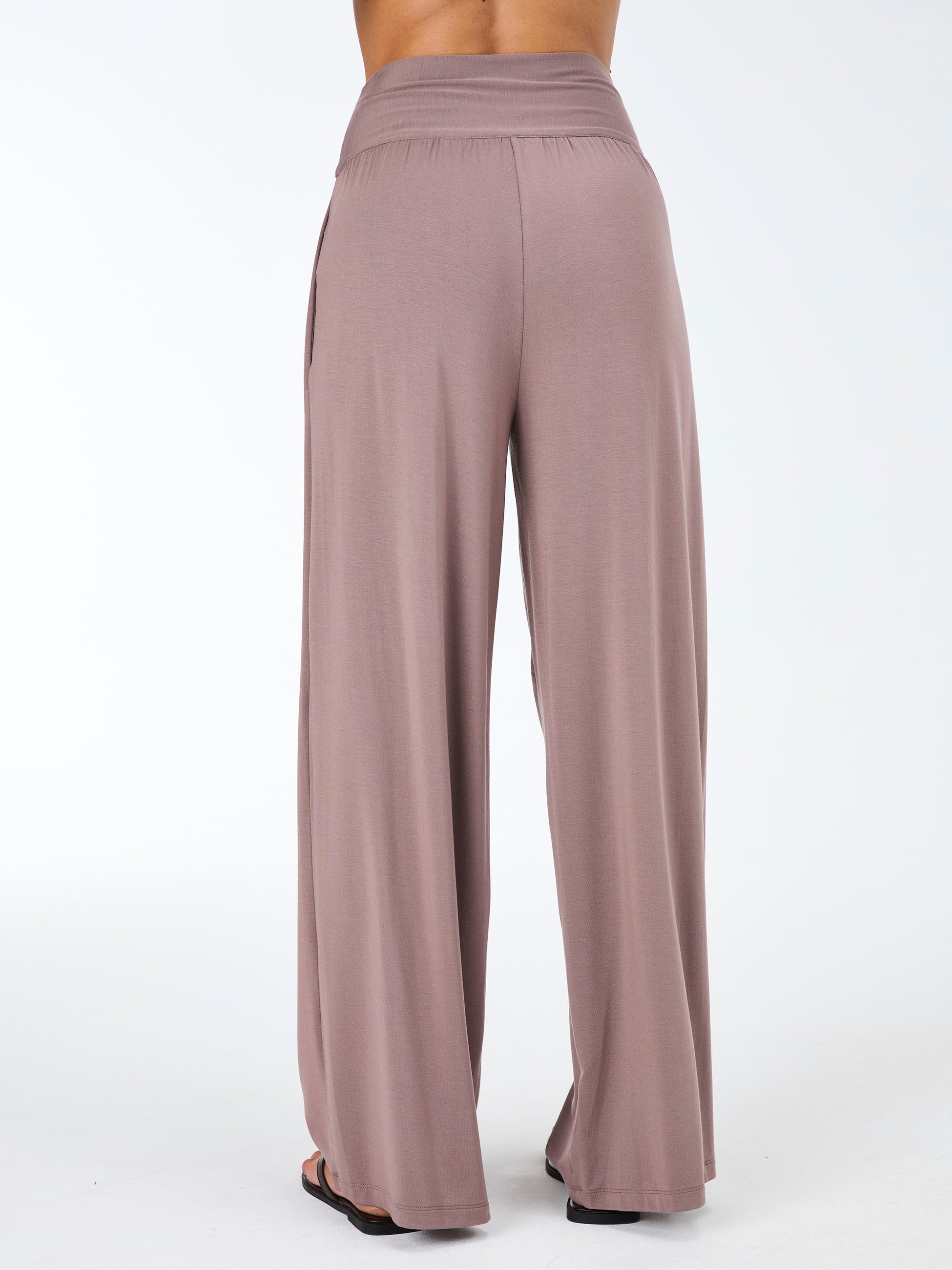 Nomad Modal Wide Leg Pant - Taupe