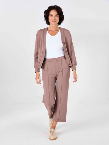 Suit Up Athleisure Pant - Taupe