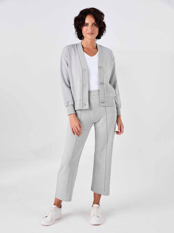 Suit Up Athleisure Pant - Grey Marl