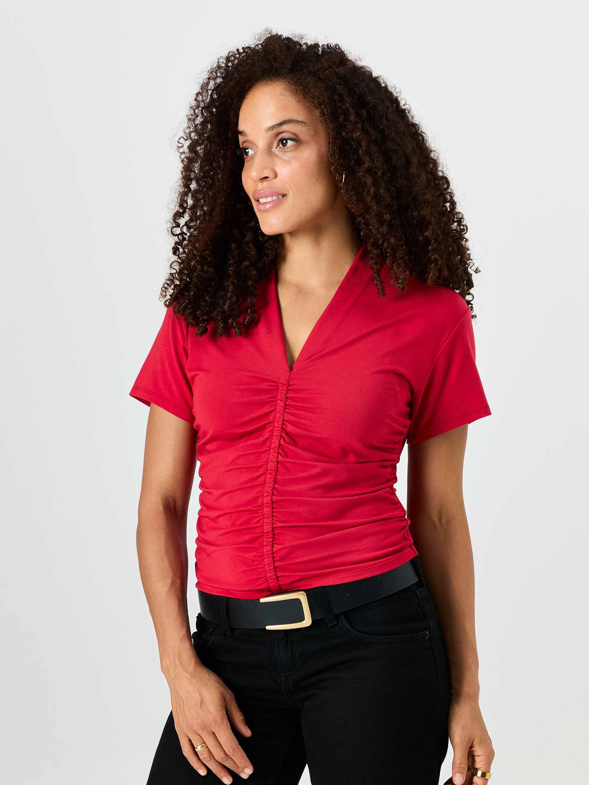 Brisa Top - Cherry