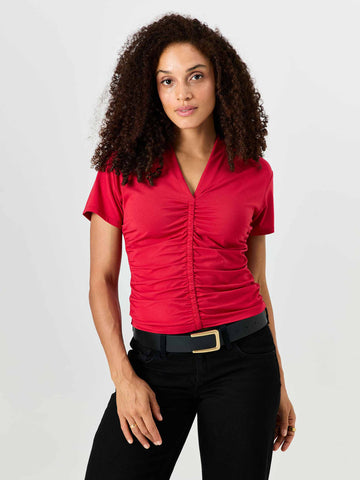 Brisa Top - Cherry