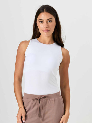 Bruna Tank - White