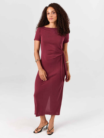 Bobbie Dress - Sangria