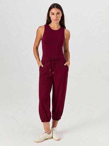 Dune Sweat Pant - Sangria