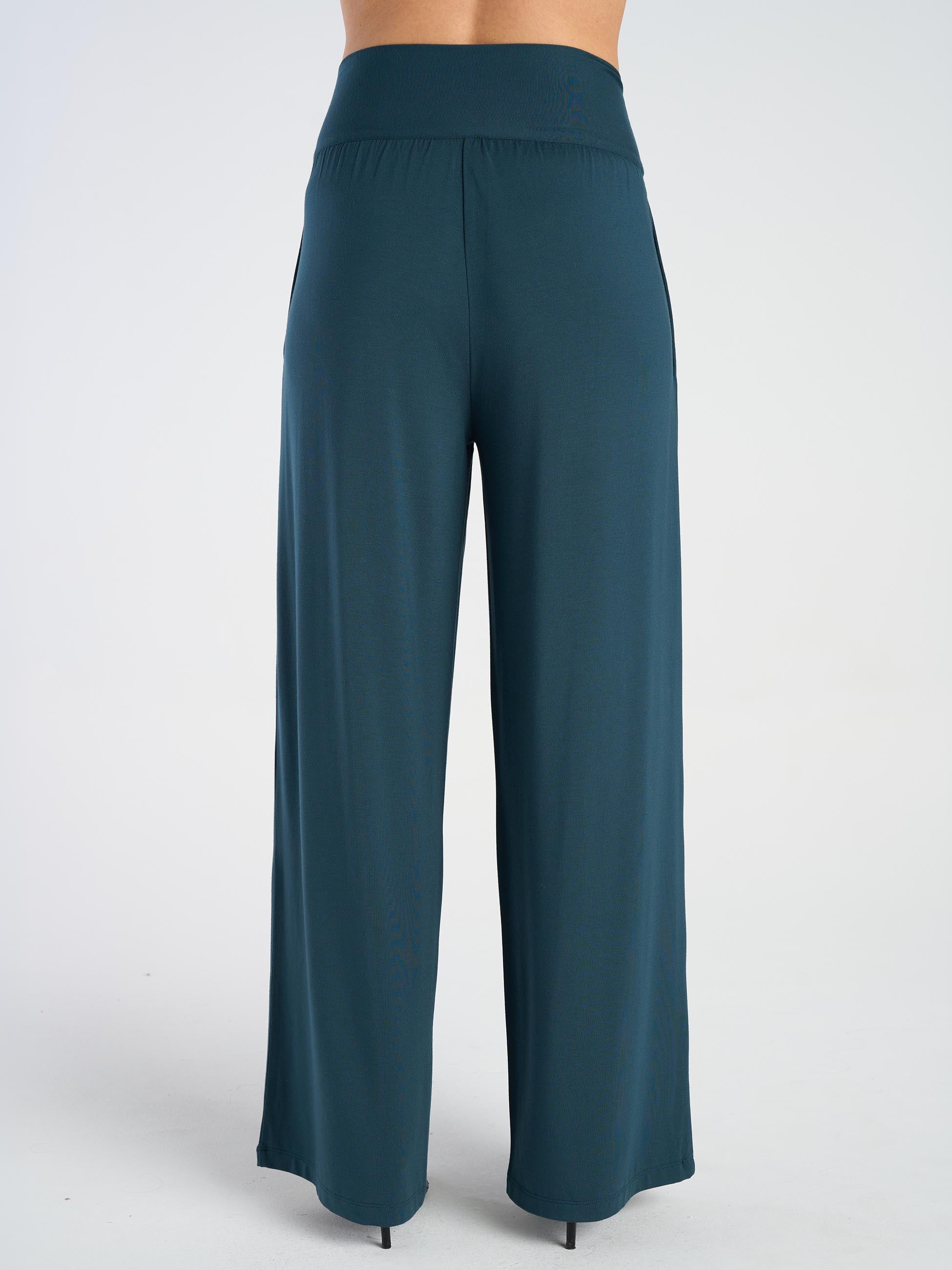 Nomad Modal Wide Leg Pant - Teal