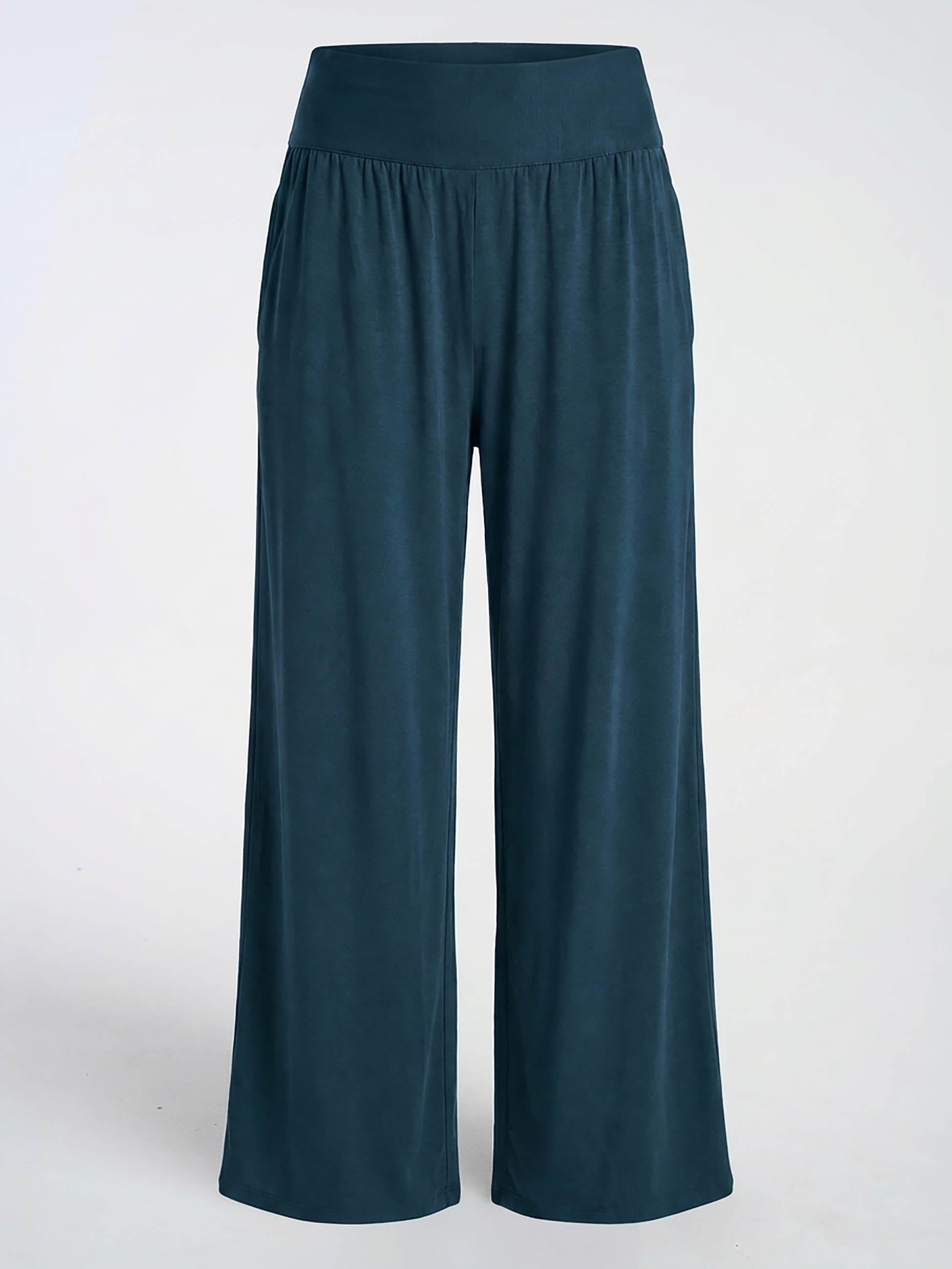 Nomad Modal Wide Leg Pant - Teal