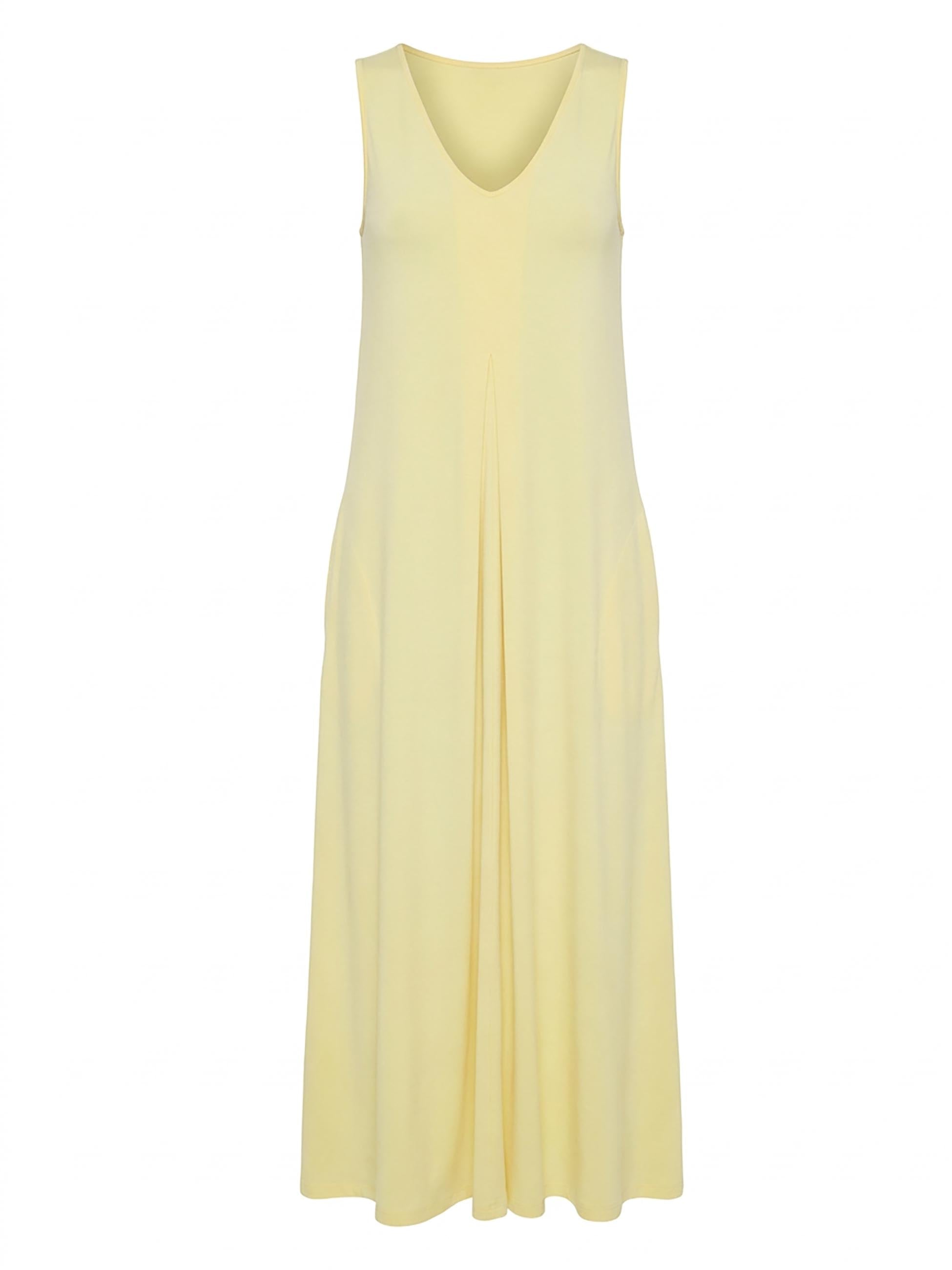Dione Dress - Pale Yellow