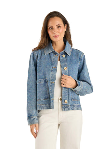 Mavi Denim Jacket - Vintage Wash Blue
